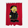 Hands Free-none polyester shower curtain-Raffiti