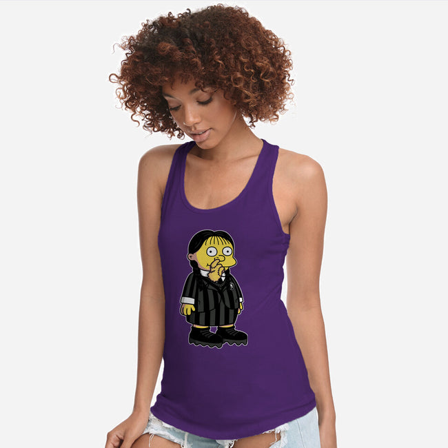 Hands Free-womens racerback tank-Raffiti