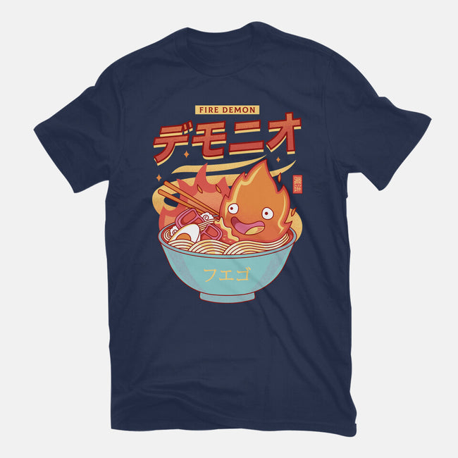 The Fire Demon Ramen-youth basic tee-Logozaste