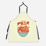 The Fire Demon Ramen-unisex kitchen apron-Logozaste