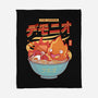 The Fire Demon Ramen-none fleece blanket-Logozaste