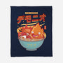 The Fire Demon Ramen-none fleece blanket-Logozaste