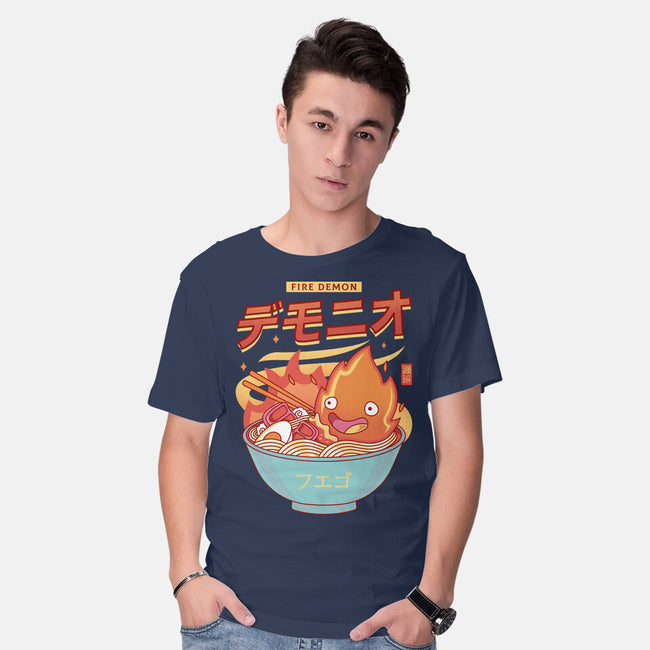 The Fire Demon Ramen-mens basic tee-Logozaste