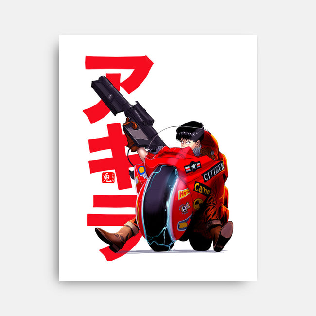 Biker-none stretched canvas-ArchiriUsagi