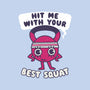 Best Squat Fitness-unisex basic tee-Weird & Punderful