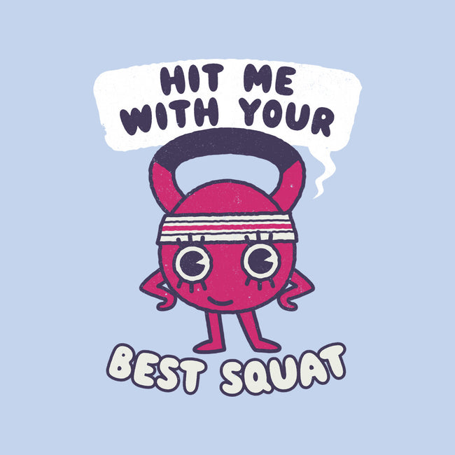 Best Squat Fitness-none stretched canvas-Weird & Punderful