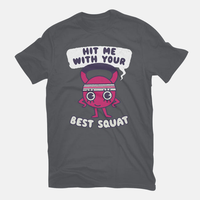Best Squat Fitness-unisex basic tee-Weird & Punderful