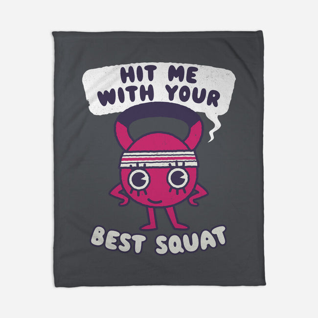Best Squat Fitness-none fleece blanket-Weird & Punderful