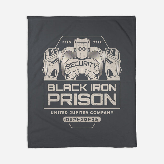 Prison Security Robots-none fleece blanket-Logozaste