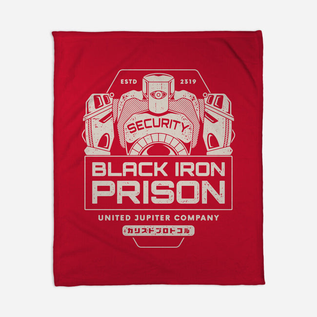 Prison Security Robots-none fleece blanket-Logozaste
