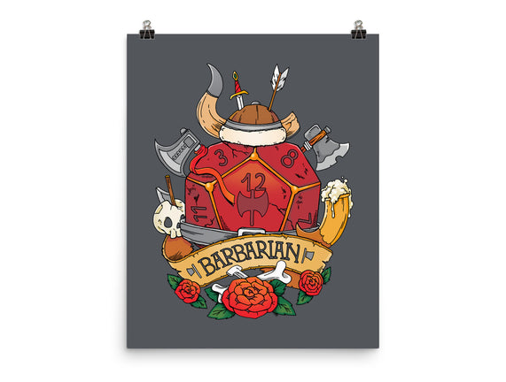 Barbarian Dice