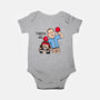 Forrest And Dan-baby basic onesie-Raffiti