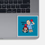 Forrest And Dan-none glossy sticker-Raffiti