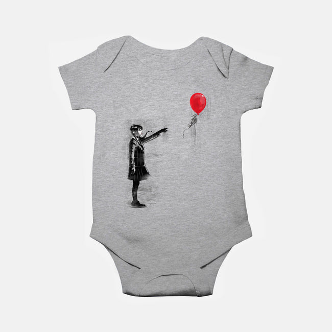 Thing With Balloon-baby basic onesie-zascanauta