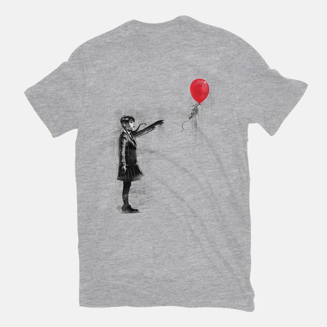 Thing With Balloon-unisex basic tee-zascanauta