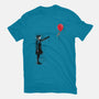 Thing With Balloon-unisex basic tee-zascanauta