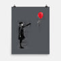 Thing With Balloon-none matte poster-zascanauta