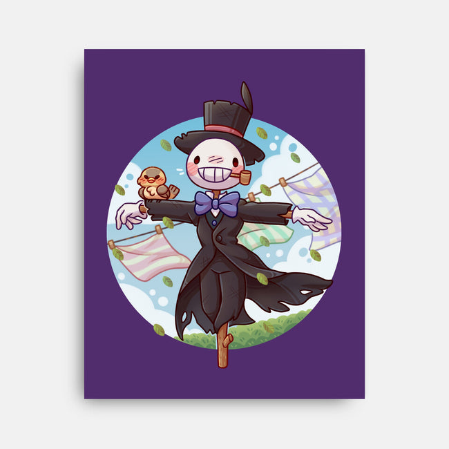 Kakashi No Kabu-none stretched canvas-Zaia Bloom