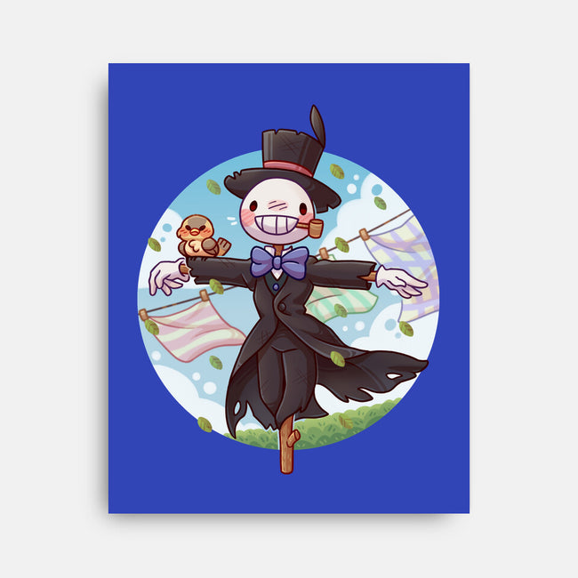 Kakashi No Kabu-none stretched canvas-Zaia Bloom