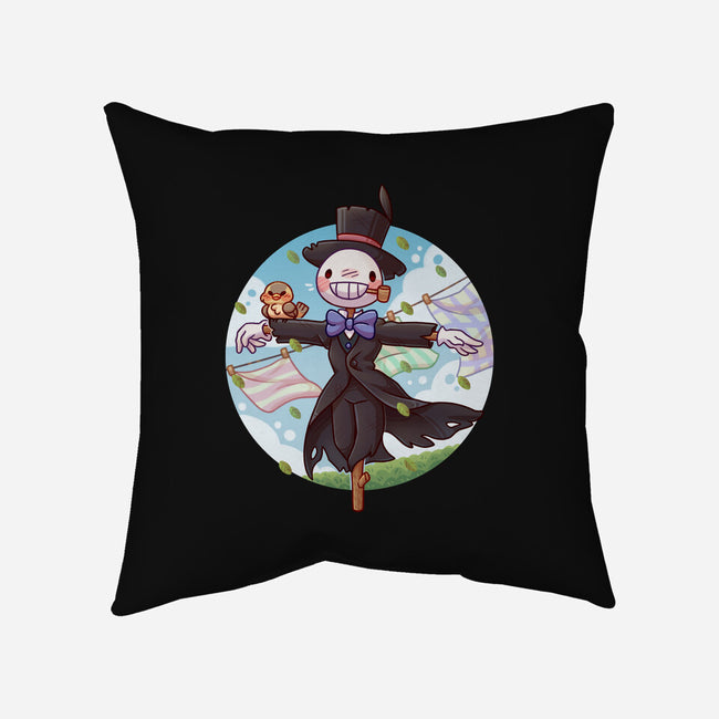 Kakashi No Kabu-none removable cover w insert throw pillow-Zaia Bloom