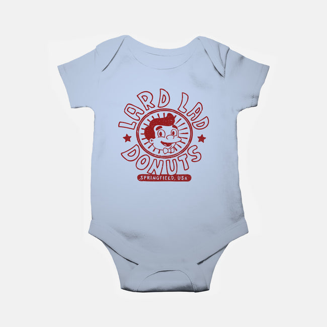 Lard Lad Donuts-baby basic onesie-dalethesk8er