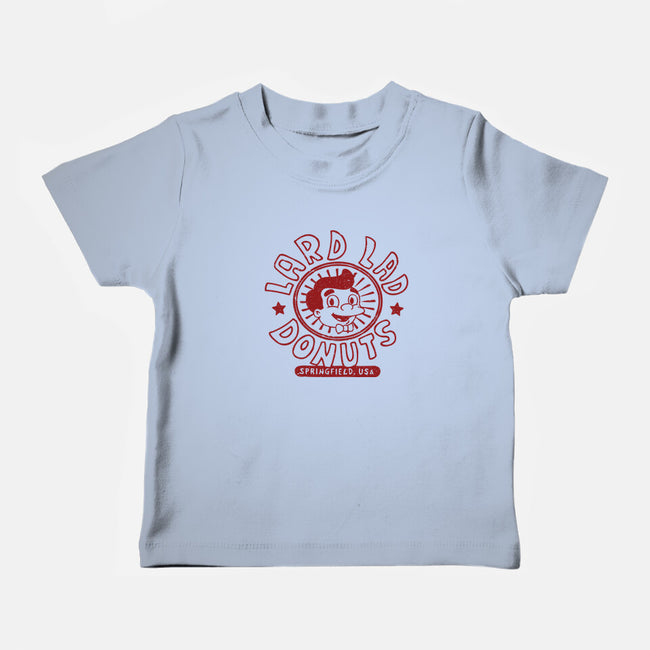 Lard Lad Donuts-baby basic tee-dalethesk8er