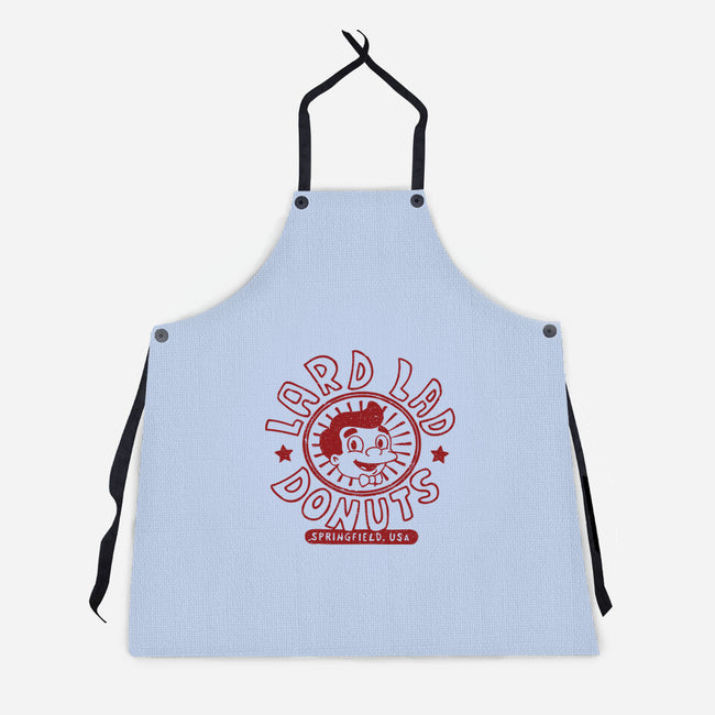 Lard Lad Donuts-unisex kitchen apron-dalethesk8er
