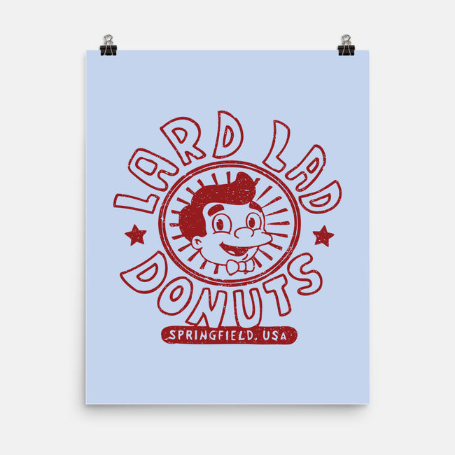 Lard Lad Donuts-none matte poster-dalethesk8er