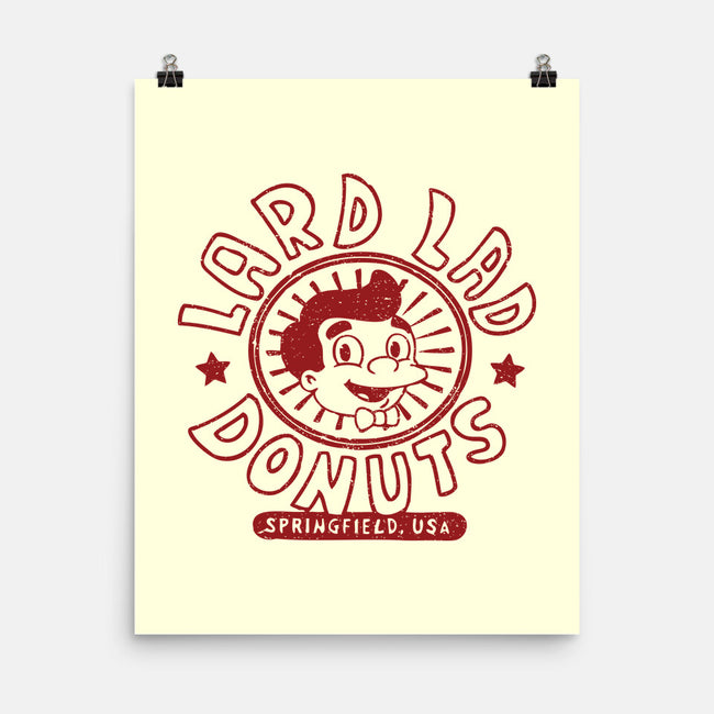 Lard Lad Donuts-none matte poster-dalethesk8er