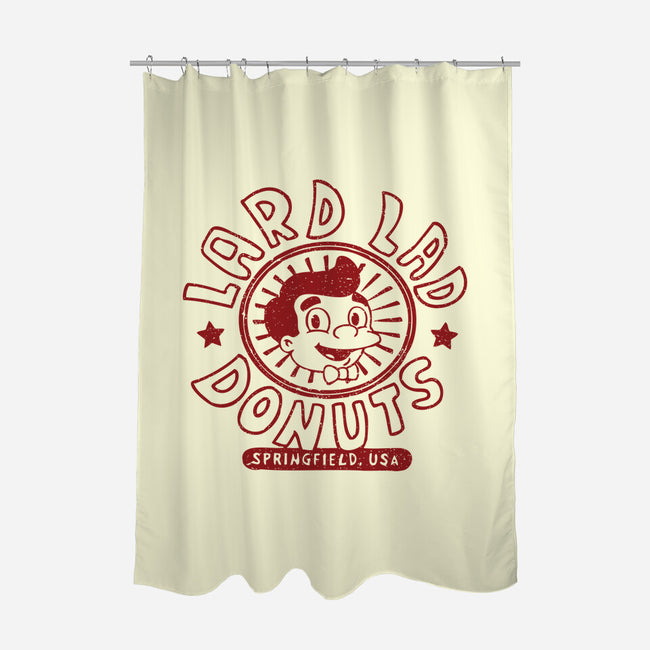Lard Lad Donuts-none polyester shower curtain-dalethesk8er