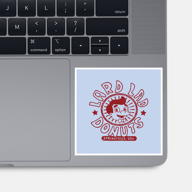 Lard Lad Donuts-none glossy sticker-dalethesk8er