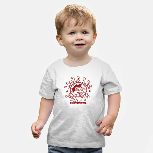 Lard Lad Donuts-baby basic tee-dalethesk8er