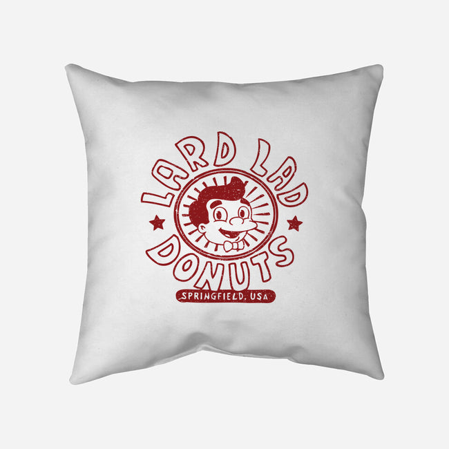 Lard Lad Donuts-none removable cover w insert throw pillow-dalethesk8er