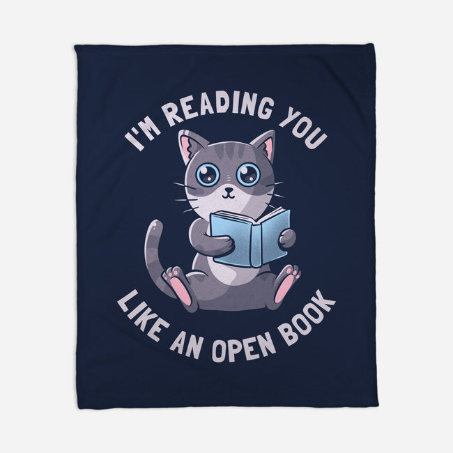 Like An Open Book-none fleece blanket-tobefonseca