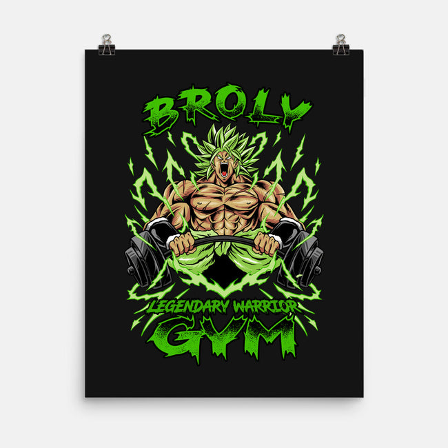 Legendary Gym-none matte poster-spoilerinc