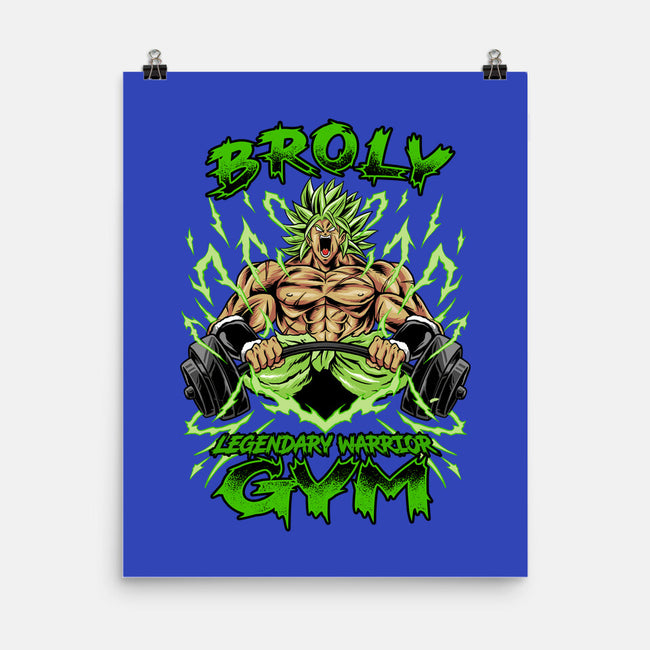 Legendary Gym-none matte poster-spoilerinc