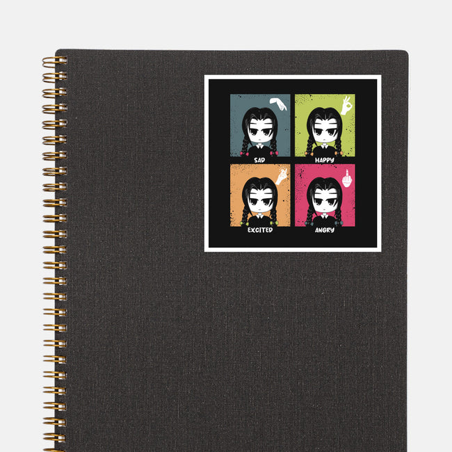 Emotional Cycle-none glossy sticker-erion_designs