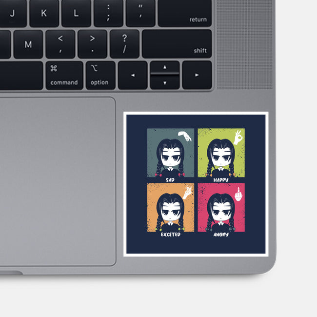 Emotional Cycle-none glossy sticker-erion_designs