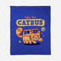 Take The Catbus-none fleece blanket-Mushita