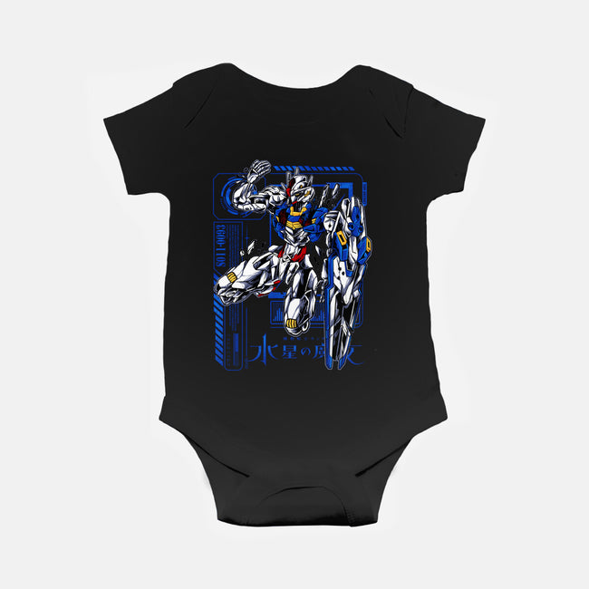 Broken Aerial-baby basic onesie-spoilerinc