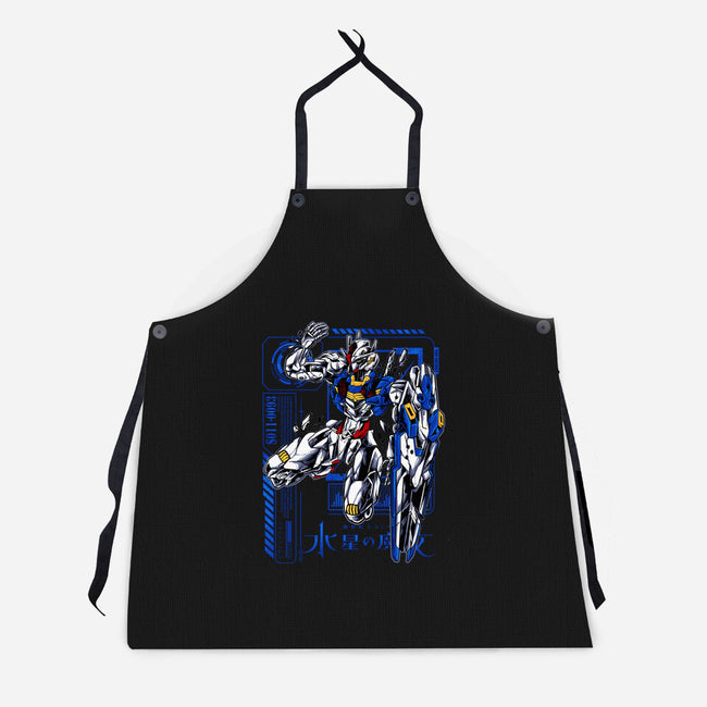 Broken Aerial-unisex kitchen apron-spoilerinc