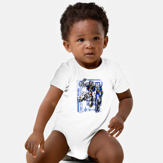 Broken Aerial-baby basic onesie-spoilerinc