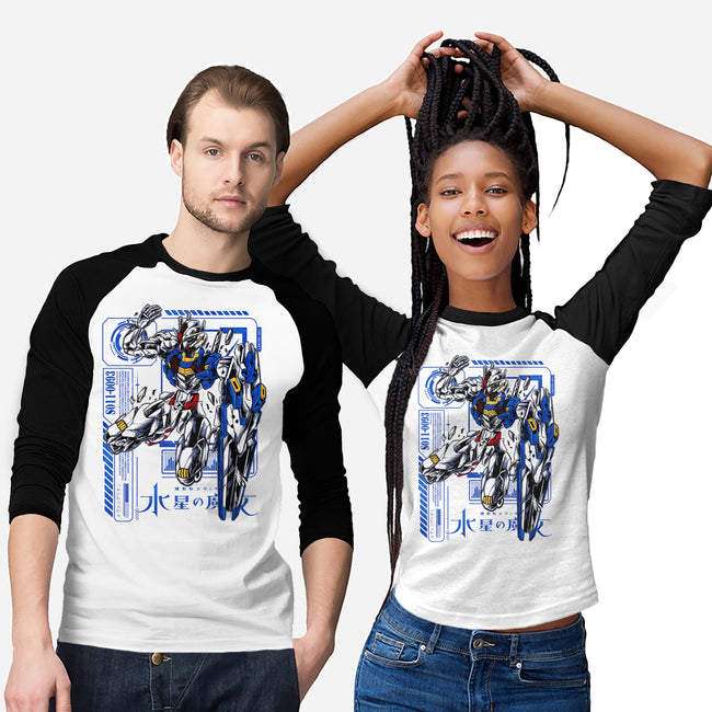 Broken Aerial-unisex baseball tee-spoilerinc