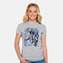 Broken Aerial-womens fitted tee-spoilerinc
