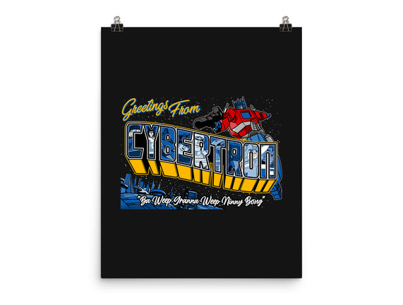 Greetings From Cyberplanet
