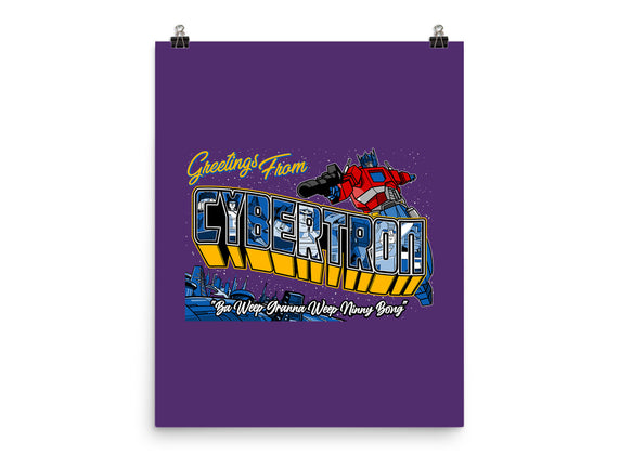 Greetings From Cyberplanet