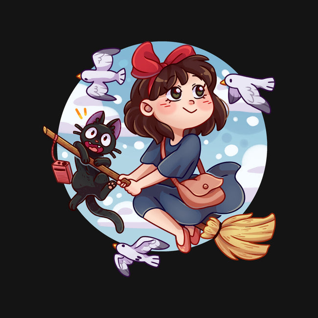 Kiki And Jiji-unisex basic tee-Zaia Bloom