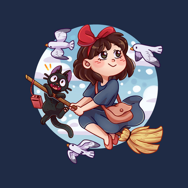 Kiki And Jiji-womens v-neck tee-Zaia Bloom