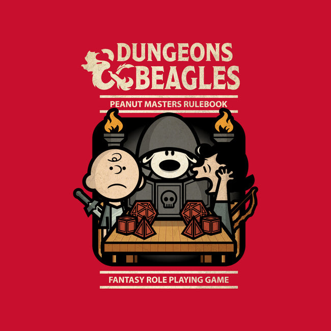 Dungeons and Beagles-none stretched canvas-jrberger