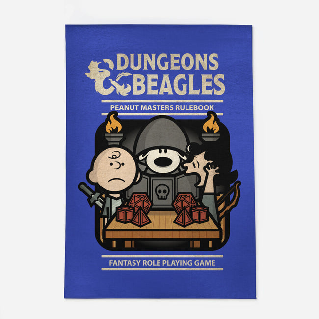 Dungeons and Beagles-none indoor rug-jrberger
